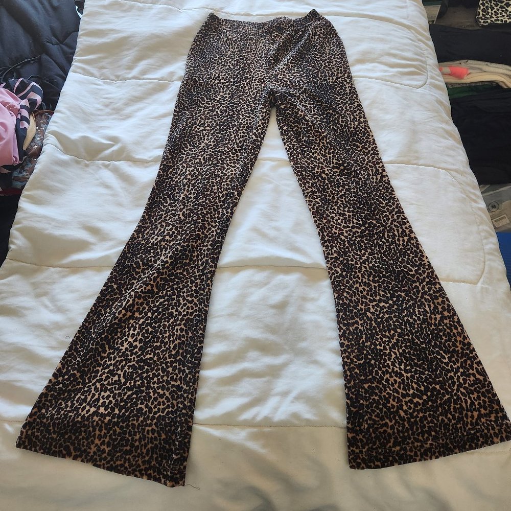 Leopard Print Pants